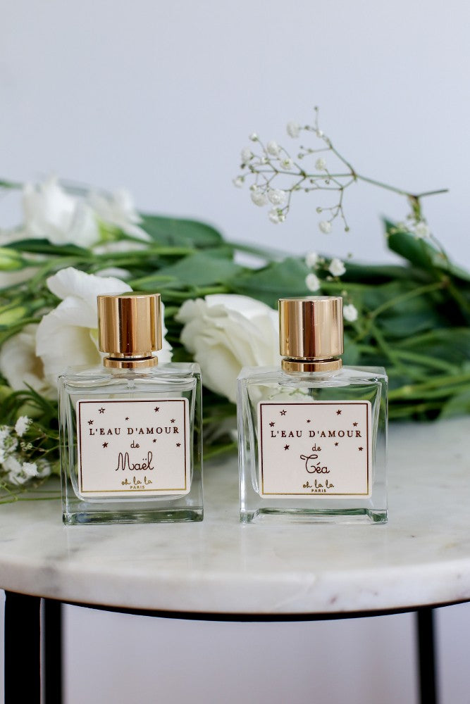 Parfum enfant personnalisé - L'Eau d'Amour