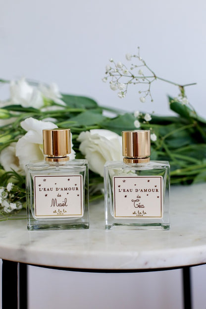 Parfum enfant personnalisé - L'Eau d'Amour