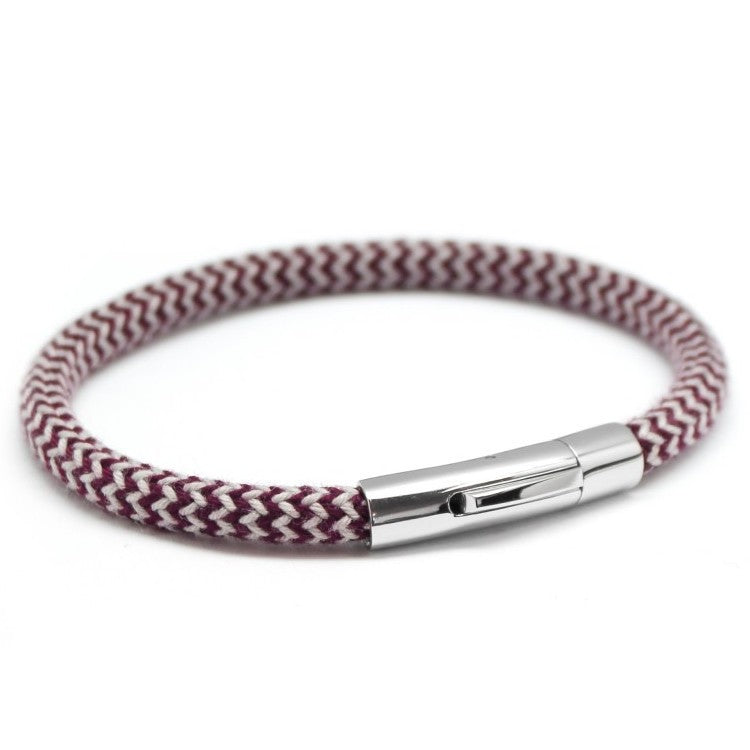 Bracelet homme personnalisé acier - Le voyageur