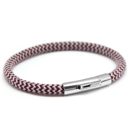 Bracelet homme personnalisé acier - Le voyageur