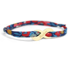 Bracelet liberty personnalisé - Infini plaqué or