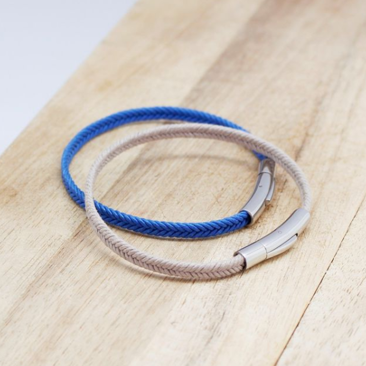 Bracelet homme personnalisé - Le Tressé