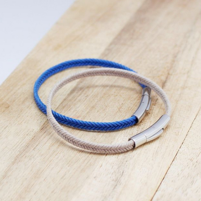 Bracelet homme personnalisé - Le Tressé