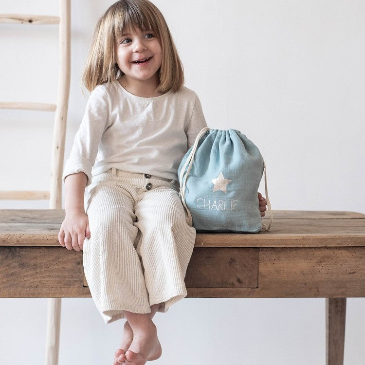 Sac à dos bébé personnalisé - 100% Coton