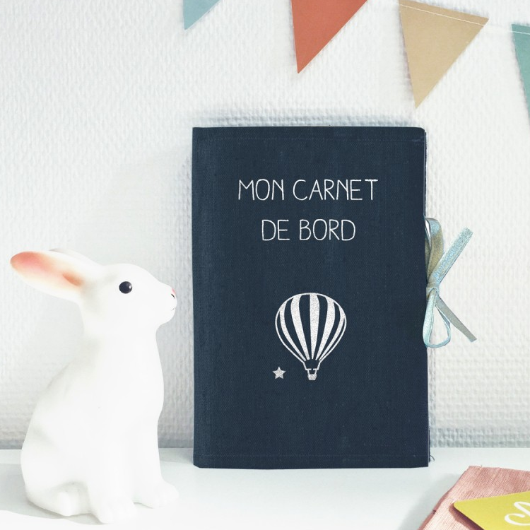 Protège carnet de santé personnalisé - Modèle Lin