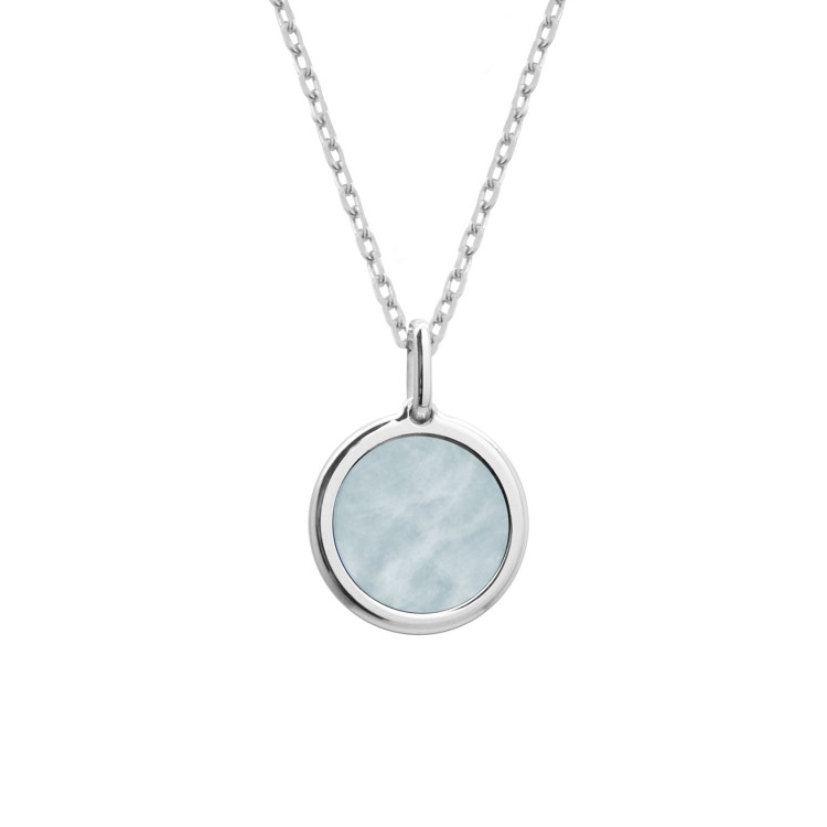 Collier pierre fine personnalisé - Argent