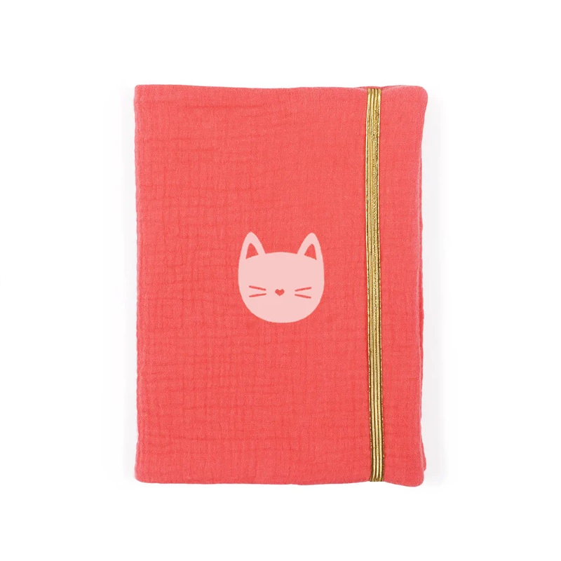 Protège carnet de santé personnalisé double gaze
