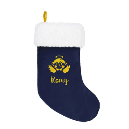 Chaussette de Noël personnalisée - Fourrure