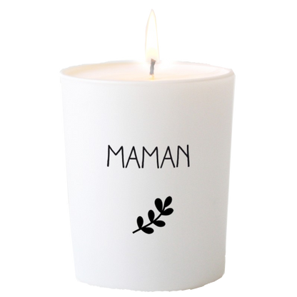 Bougie de Provence parfumée personnalisée - Cadeau fête des mères