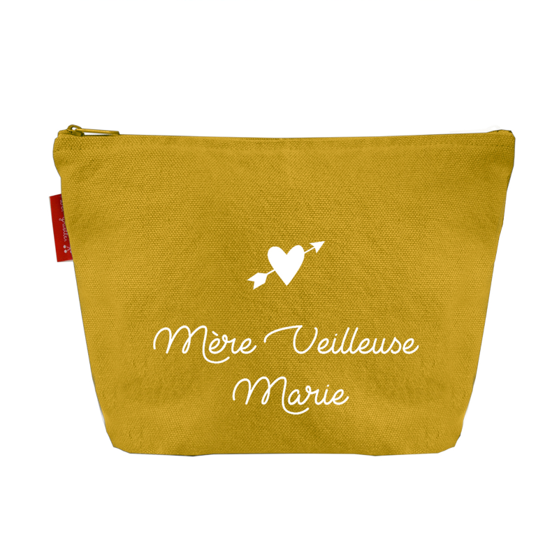 Pochette en coton personnalisée - Cadeau fêtes des mères
