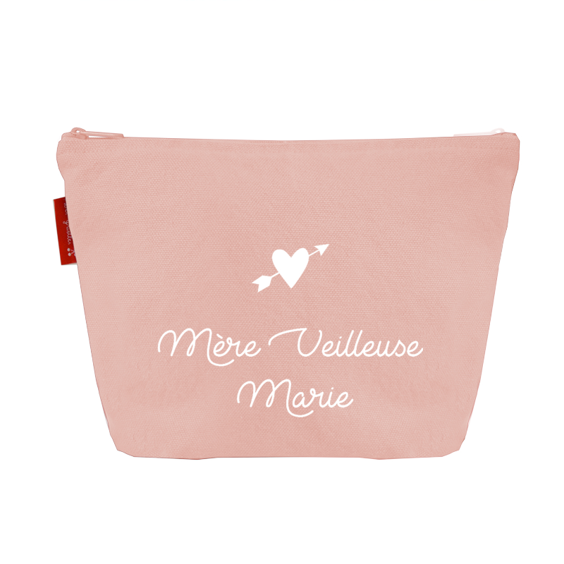Pochette en coton personnalisée - Cadeau fêtes des mères