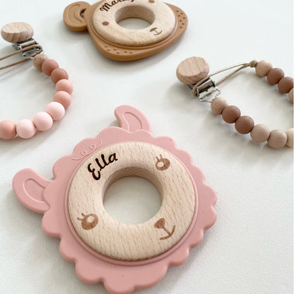 anneau de dentition personnalisé - cadeau personnalisé naissance