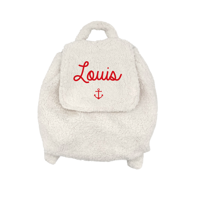 Sac à dos bébé personnalisé - Modèle Moumoute