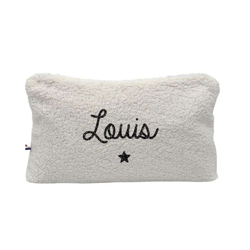 Trousse personnalisée moumoute - Cadeau maîtresse