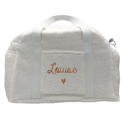 Sac à langer moumoute personnalisé