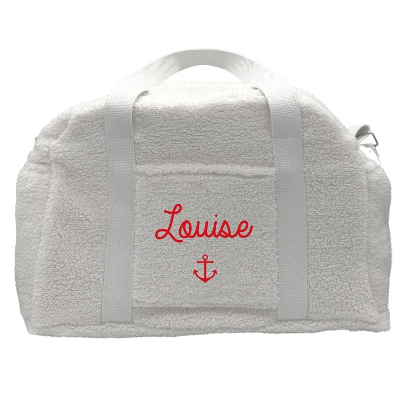 Sac à langer moumoute personnalisé