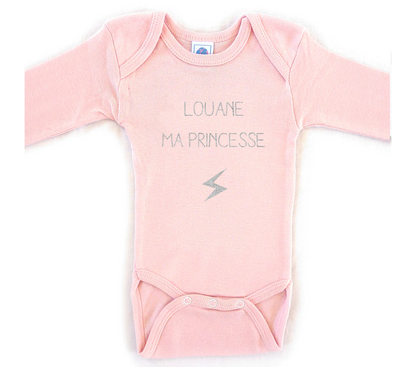 Body bébé personnalisé