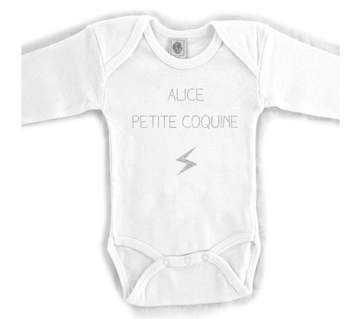 Body bébé personnalisé