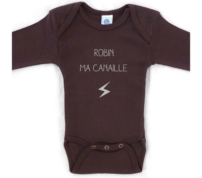 Body bébé personnalisé