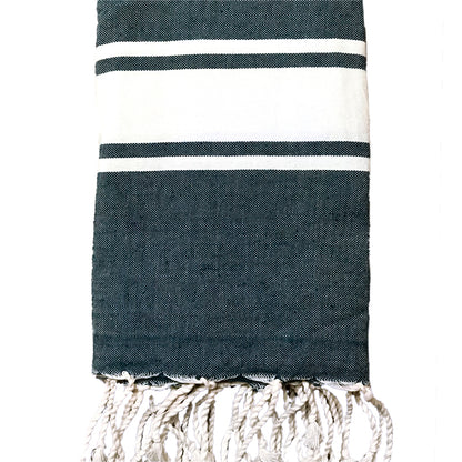 Fouta plate personnalisable - Pétrole